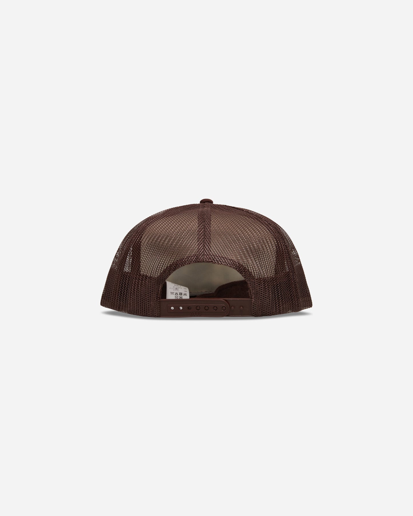 KAPITAL Life Kapriccio Track Cap Ecru - Brown Hats Caps K2505XH536 ECRXBRWN