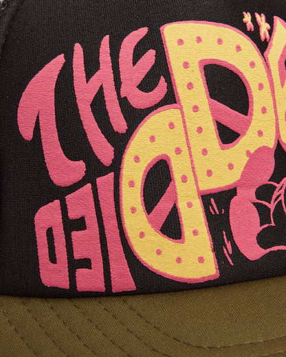 KAPITAL Th D D Track Cap Black/Khaki Hats Caps K2506XH547 BLKXKHA