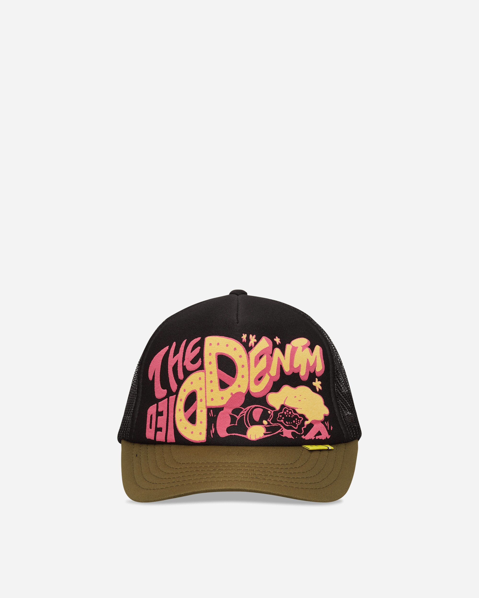 KAPITAL Th D D Track Cap Black/Khaki Hats Caps K2506XH547 BLKXKHA