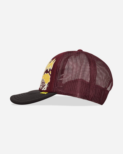 KAPITAL Th D D Track Cap Burgundy/Black Hats Caps K2506XH547 BURGUNDYXBLK