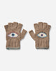 KAPITAL Wool Folktale Gloves Speakeasy Gray Beige Gloves and Scarves Gloves K2411XG554 GRAYBEIGE