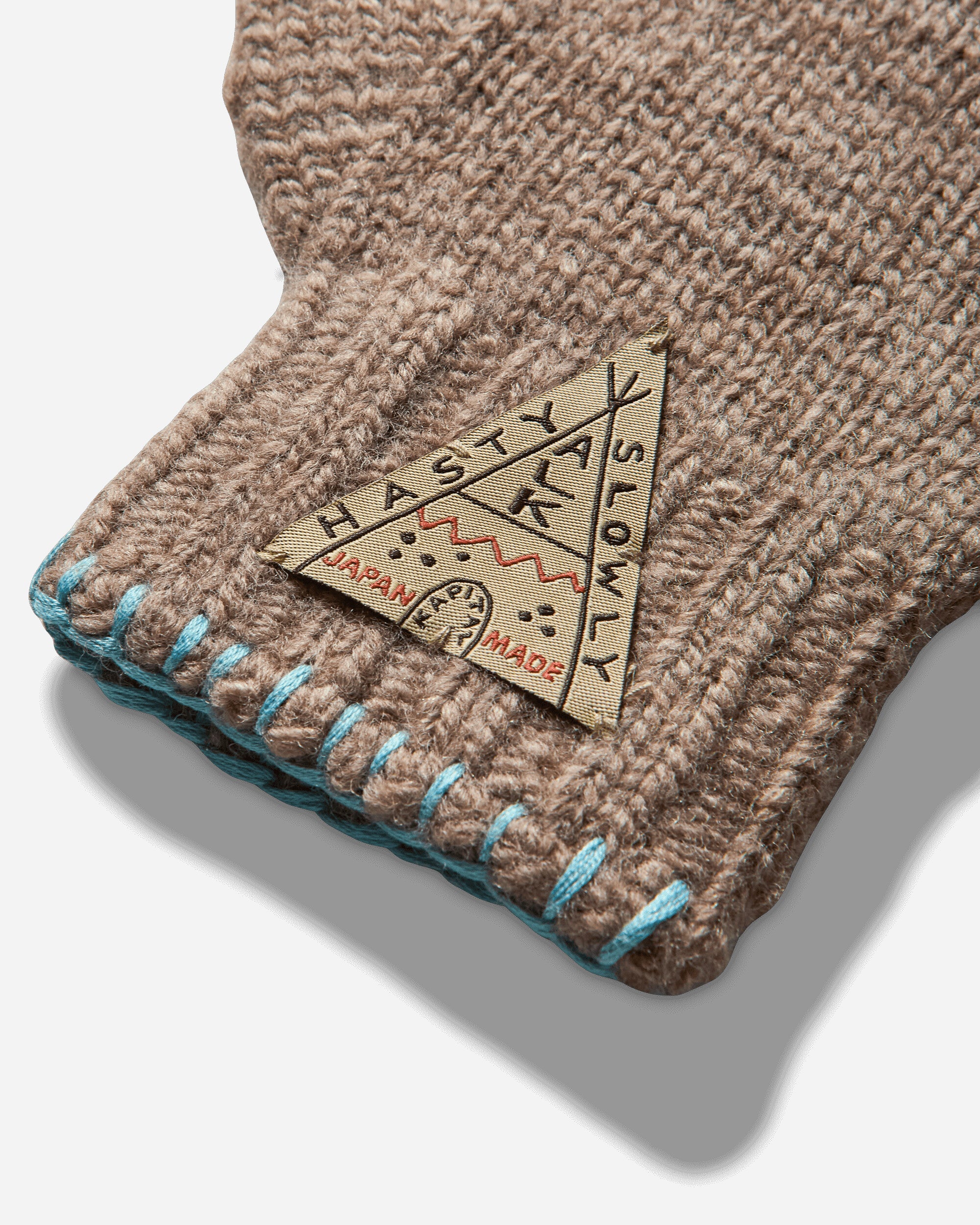 KAPITAL Wool Folktale Gloves Speakeasy Gray Beige Gloves and Scarves Gloves K2411XG554 GRAYBEIGE