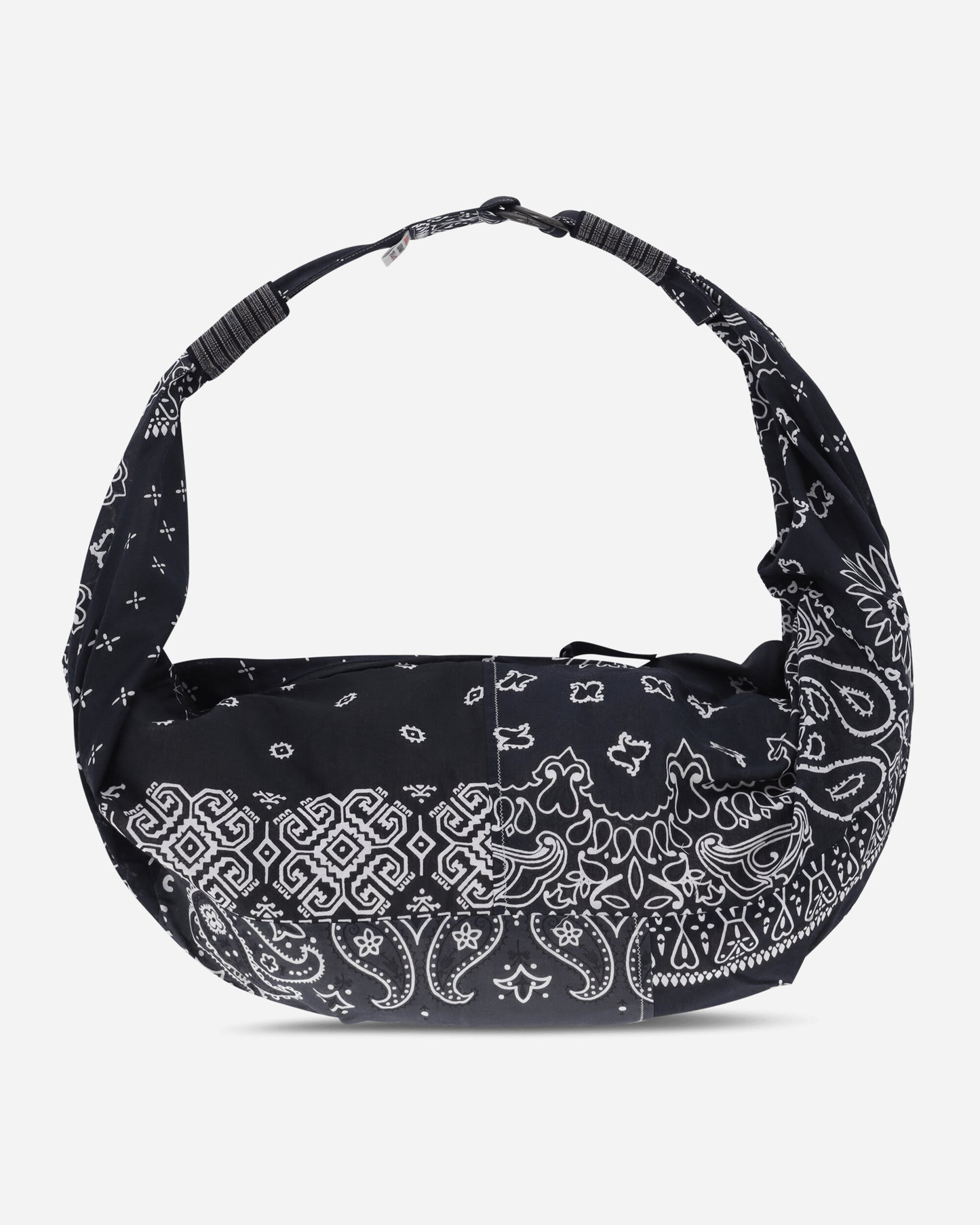 KAPITAL Gauze Bandana Beach Snufkin Bag Black Bags and Backpacks Shoulder Bags EK-911XB BLACK