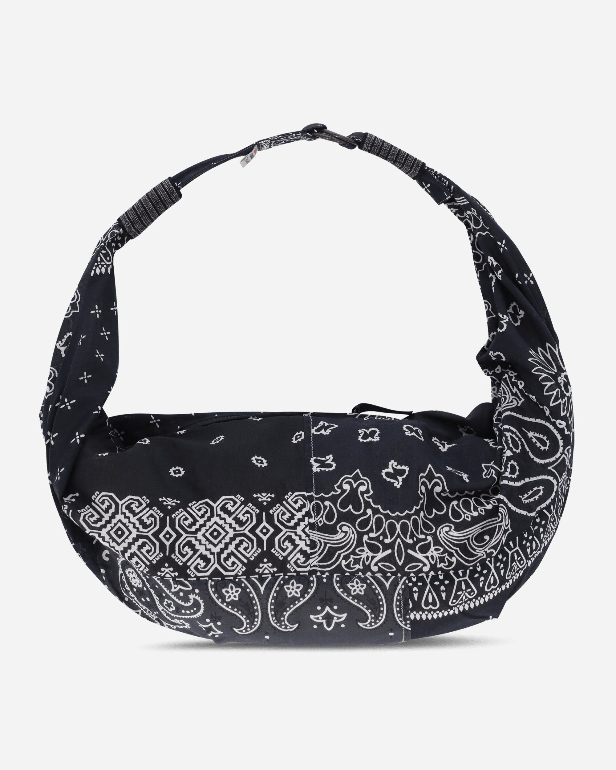 KAPITAL Gauze Bandana Beach Snufkin Bag Black Bags and Backpacks Shoulder Bags EK-911XB BLACK
