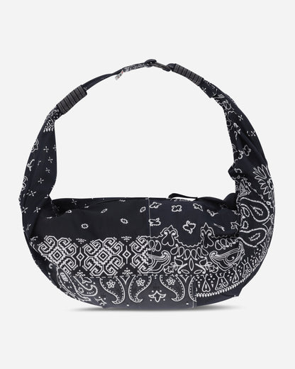 KAPITAL Gauze Bandana Beach Snufkin Bag Black Bags and Backpacks Shoulder Bags EK-911XB BLACK