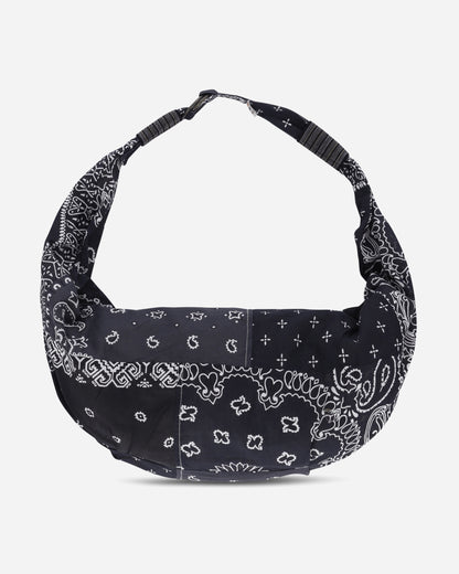 KAPITAL Gauze Bandana Beach Snufkin Bag Black Bags and Backpacks Shoulder Bags EK-911XB BLACK