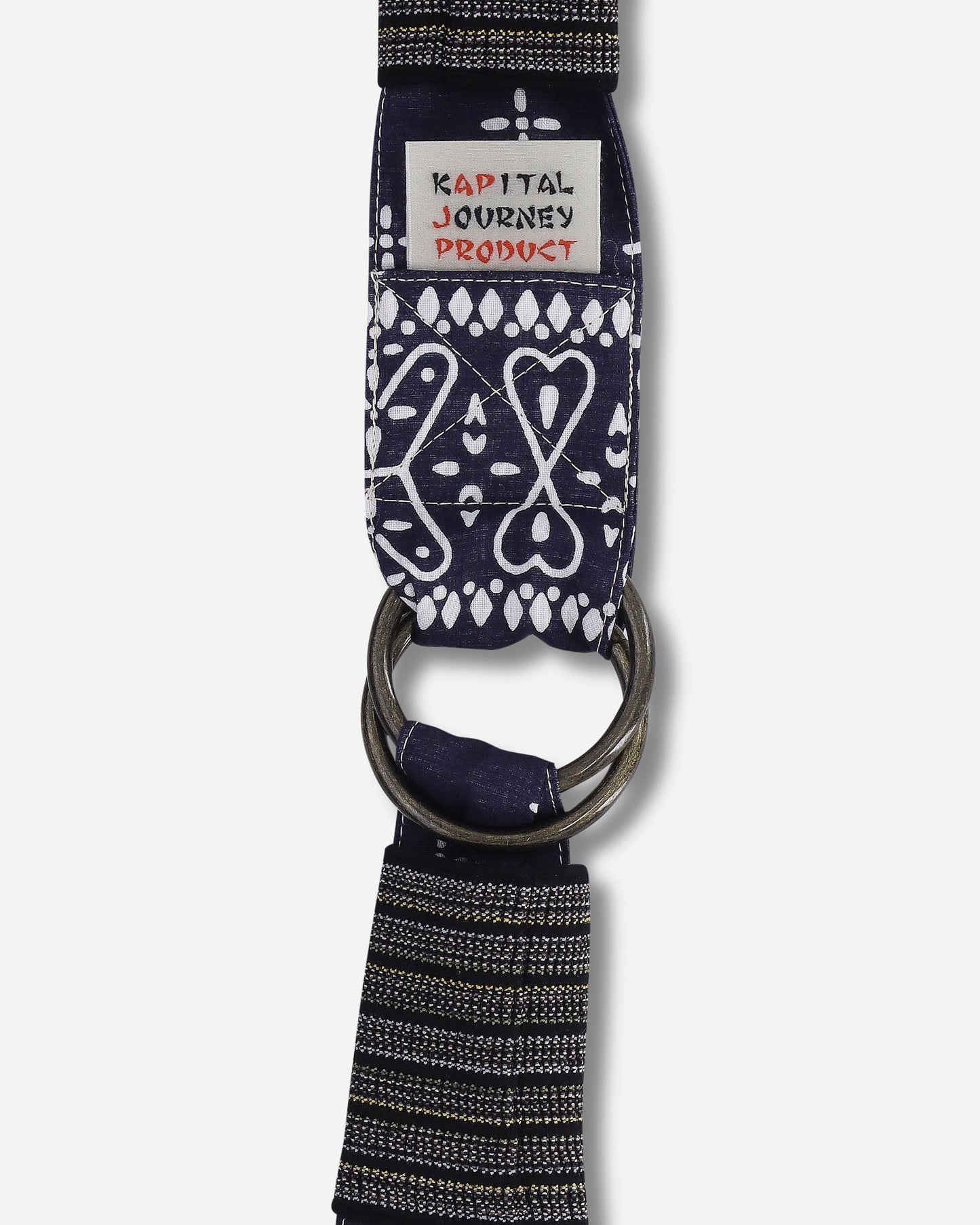 KAPITAL Gauze Bandana Beach Snufkin Bag Purple Bags and Backpacks Shoulder Bags EK-911XB PURPLENAVY