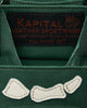 KAPITAL Thumbs-Up Bone Hand Zip Mini Wallet Green Wallets and Cardholders Wallets EK-1401XG GREEN