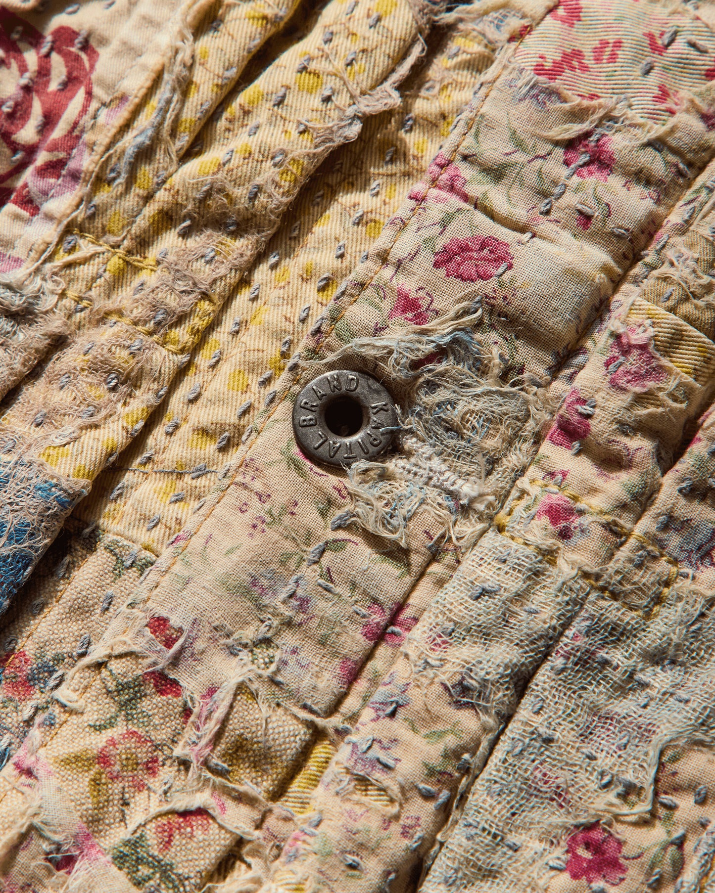 KAPITAL Champetre Boro Spring Jkt Graybeige Coats and Jackets Bomber Jackets K2412LJ156 GRAYBEIGE