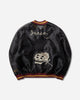 KAPITAL Sheer Pearl Mosquito Guard Souvenir Jkt (Raven & Skull) Black Coats and Jackets Bomber Jackets K2504LJ128 BLACK