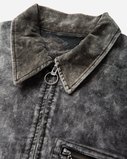 KAPITAL Velveteen Hunter Drizzler Jkt Black Coats and Jackets Bomber Jackets K2509LJ077 BLACK
