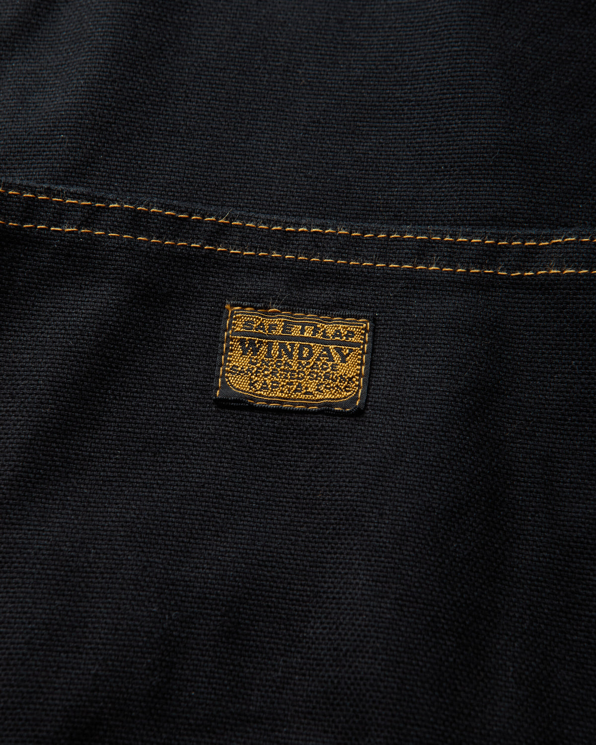 KAPITAL Light Canvas Lumber Pants Black Pants Cargo EK-1894LP BLACK