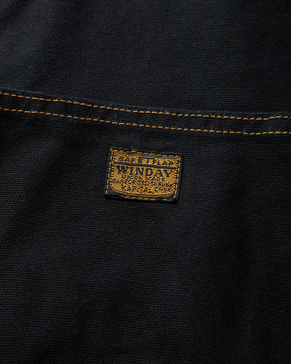 KAPITAL Light Canvas Lumber Pants Black Pants Cargo EK-1894LP BLACK