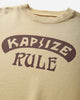 KAPITAL Swt Knit Crew Swt Kapsize Rule Light Yellow Sweatshirts Crewneck K2511LC160 LIGHTYELLOW