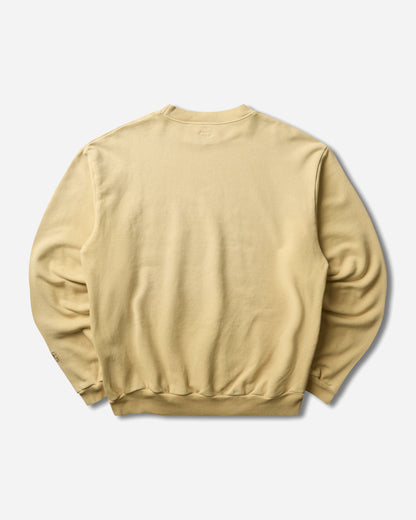 KAPITAL Swt Knit Crew Swt Kapsize Rule Light Yellow Sweatshirts Crewneck K2511LC160 LIGHTYELLOW