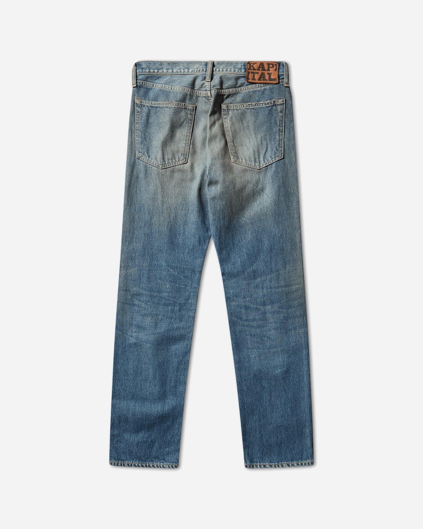 KAPITAL 14Oz Denim 5P Monkey Cisco Speakeasy Dixie Remake Pro Pants Denim K2410LP068 PRO