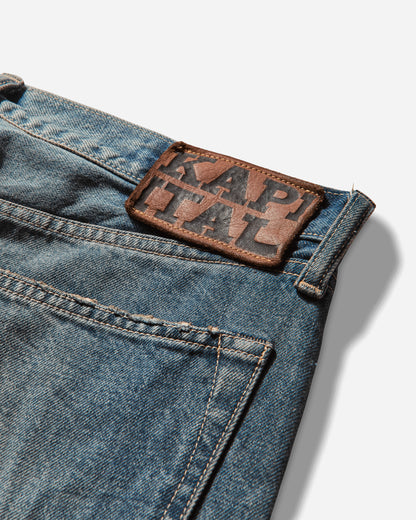KAPITAL 14Oz Denim 5P Monkey Cisco Speakeasy Dixie Remake Pro Pants Denim K2410LP068 PRO