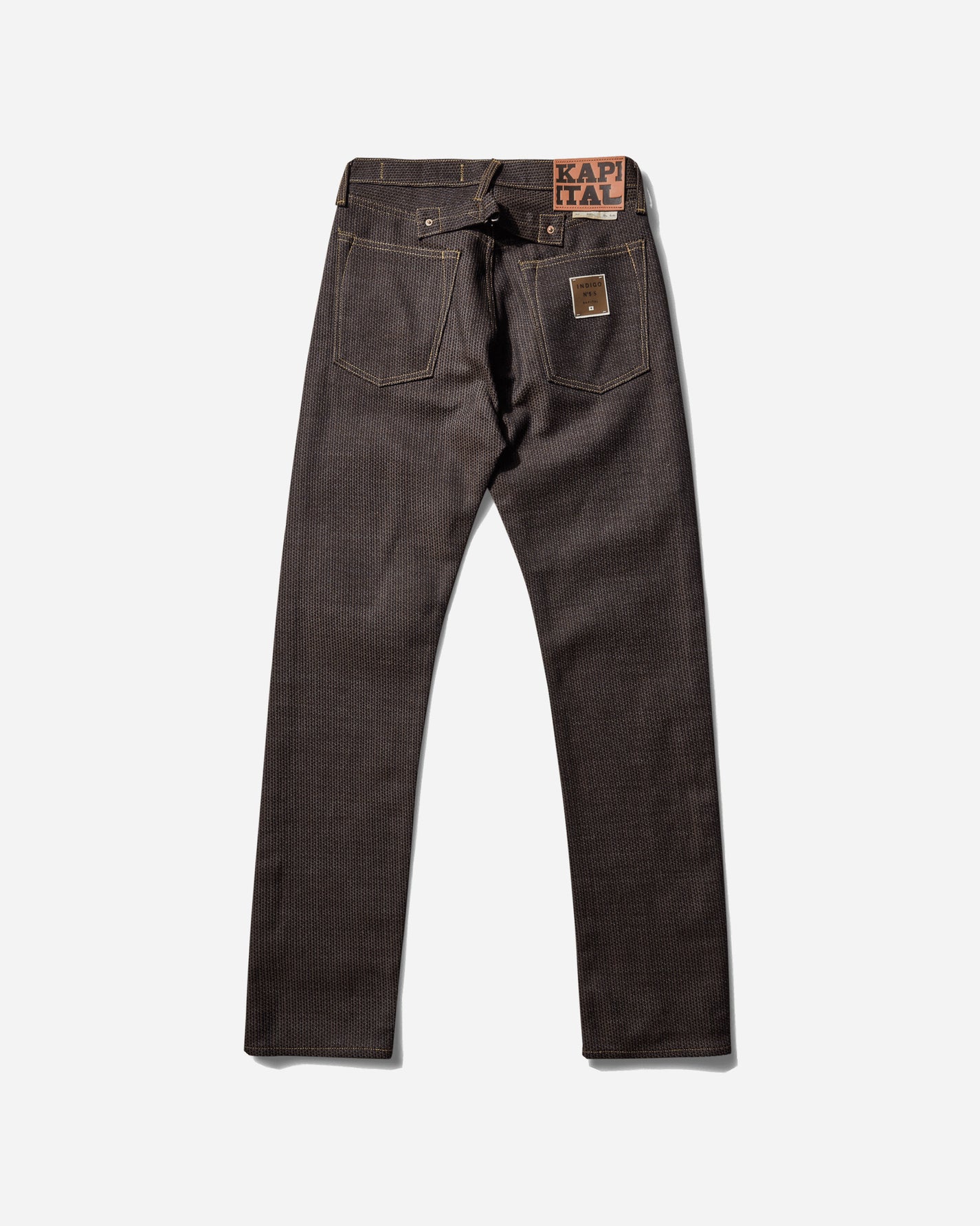 KAPITAL Century Denim 5P Monkey Cisco N5S Pants Denim KAP-301A N5S