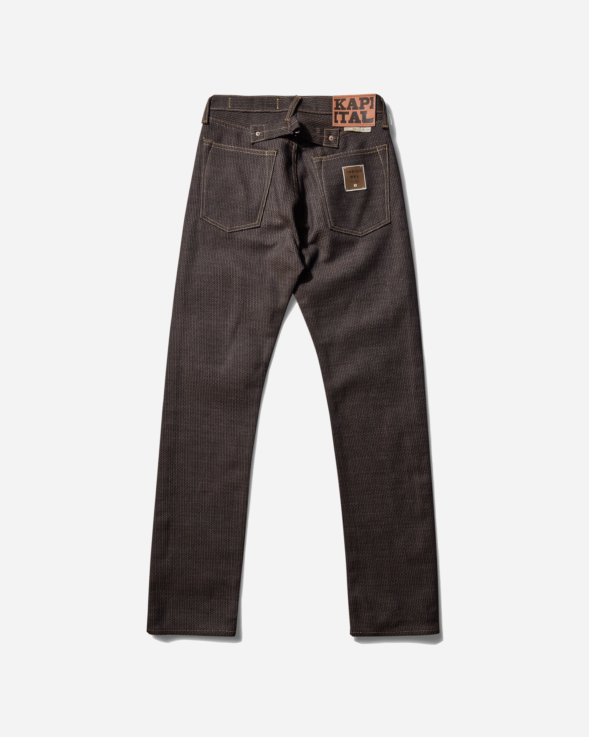 KAPITAL Century Denim 5P Monkey Cisco N5S Pants Denim KAP-301A N5S