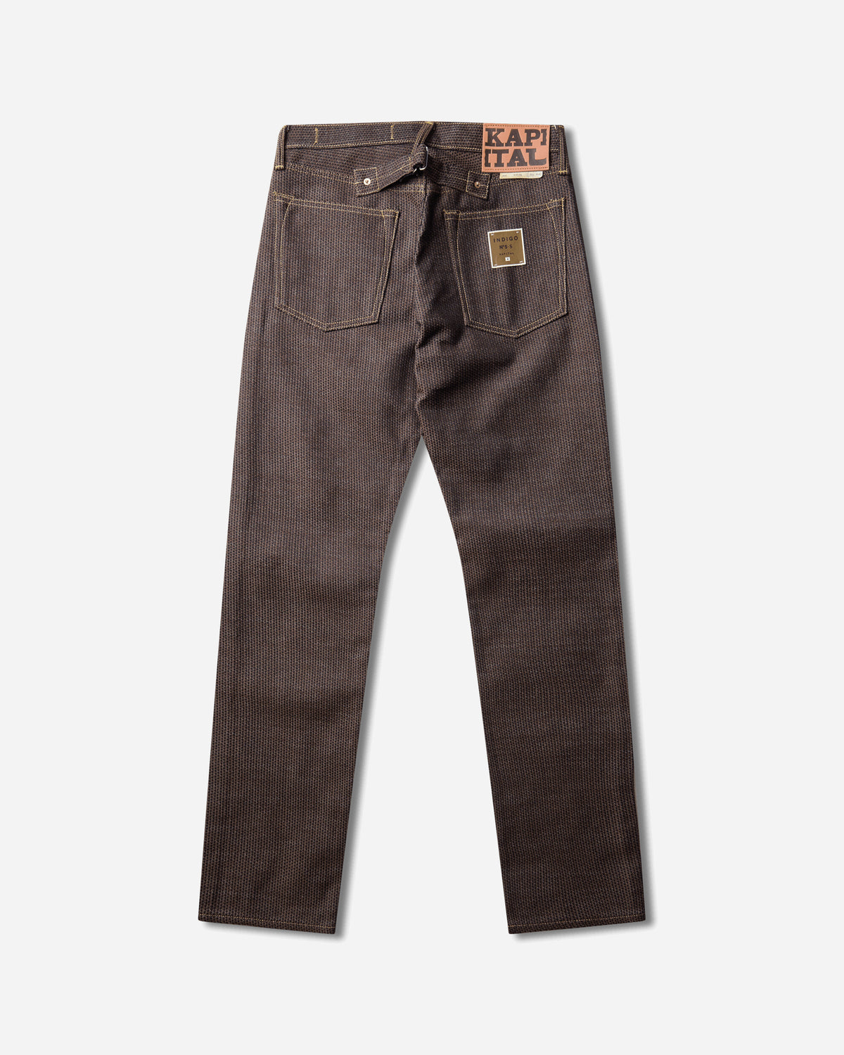 KAPITAL Century Denim 5P Monkey Cisco N5S Pants Denim KAP-301B N5S