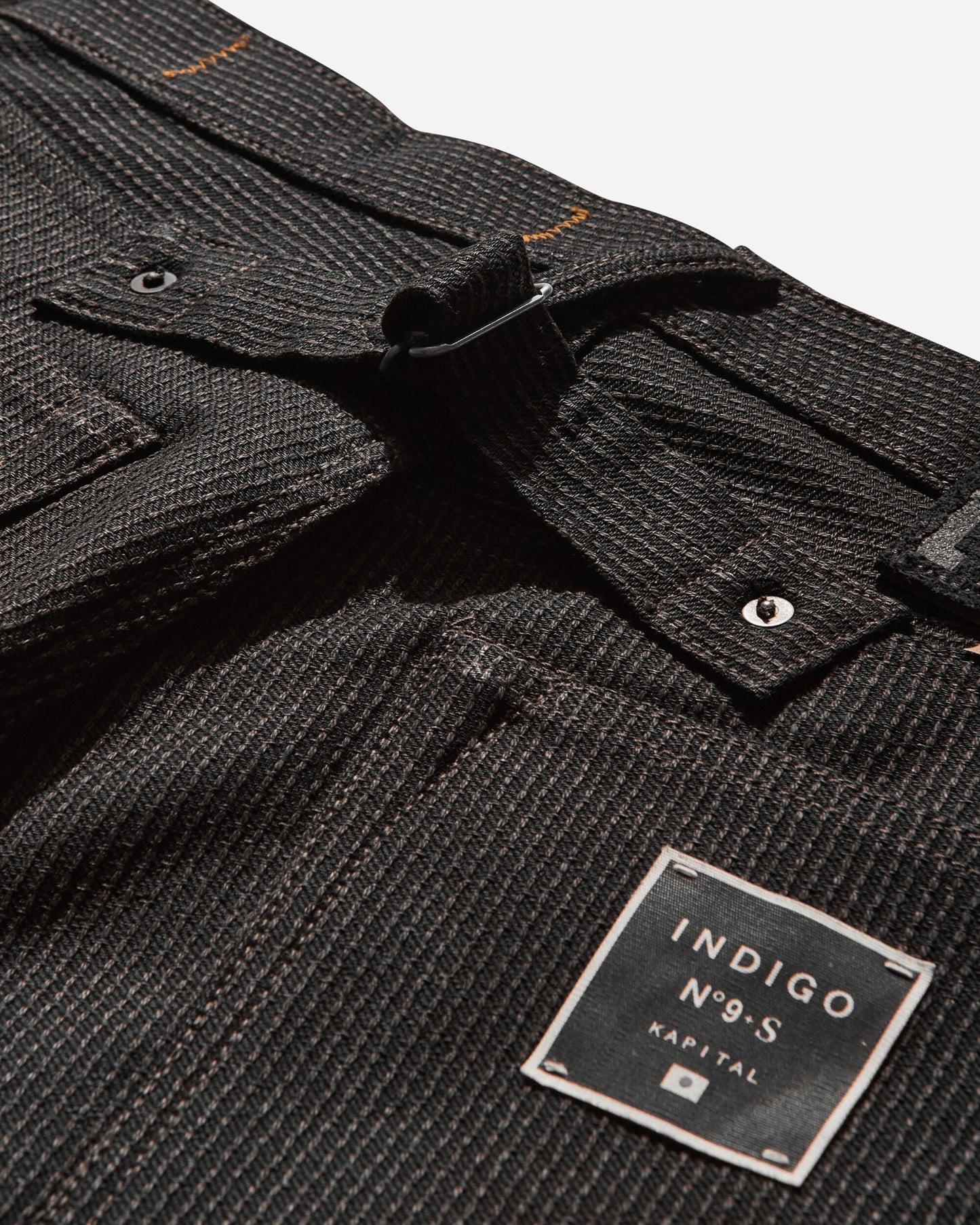 KAPITAL Century Denim No.9 5P Monkey Cisco Mud Dye Pants Denim KAP-305A N9S
