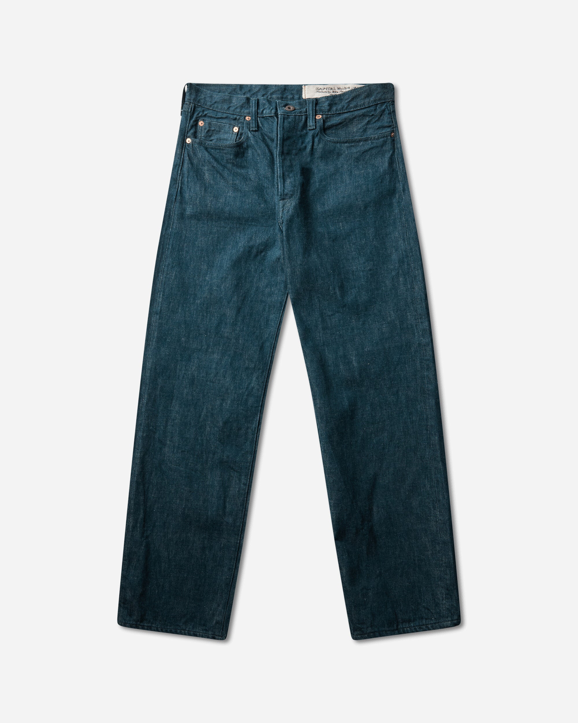 KAPITAL No.4 Plant Dye Denim 5P Monkey Th Plant Dye Pants Denim SLP113 N04