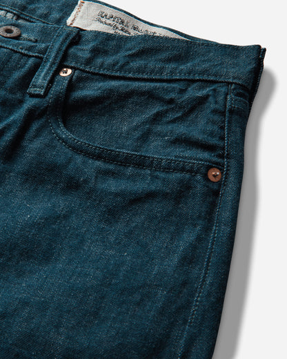 KAPITAL No.4 Plant Dye Denim 5P Monkey Th Plant Dye Pants Denim SLP113 N04