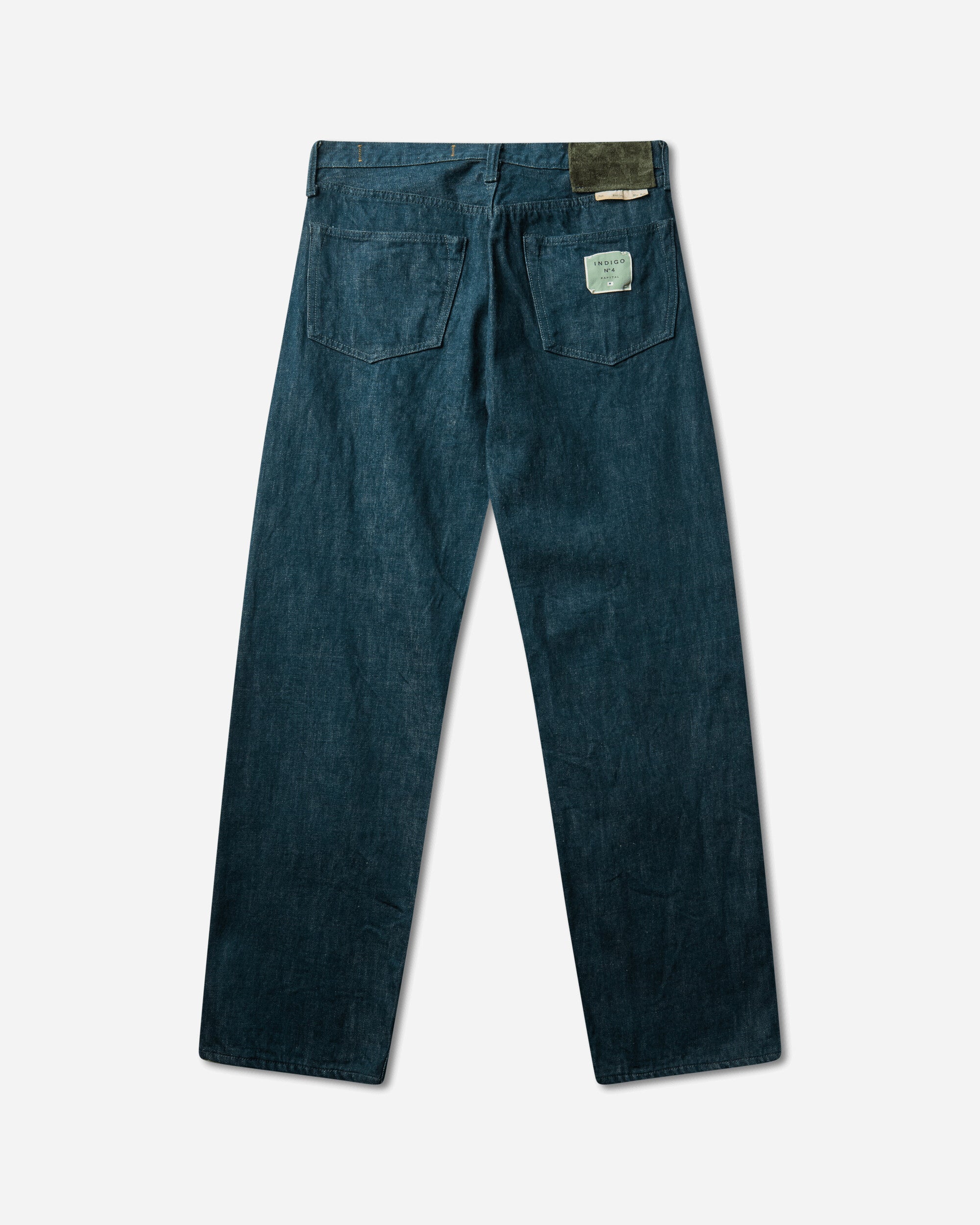 KAPITAL No.4 Plant Dye Denim 5P Monkey Th Plant Dye Pants Denim SLP113 N04