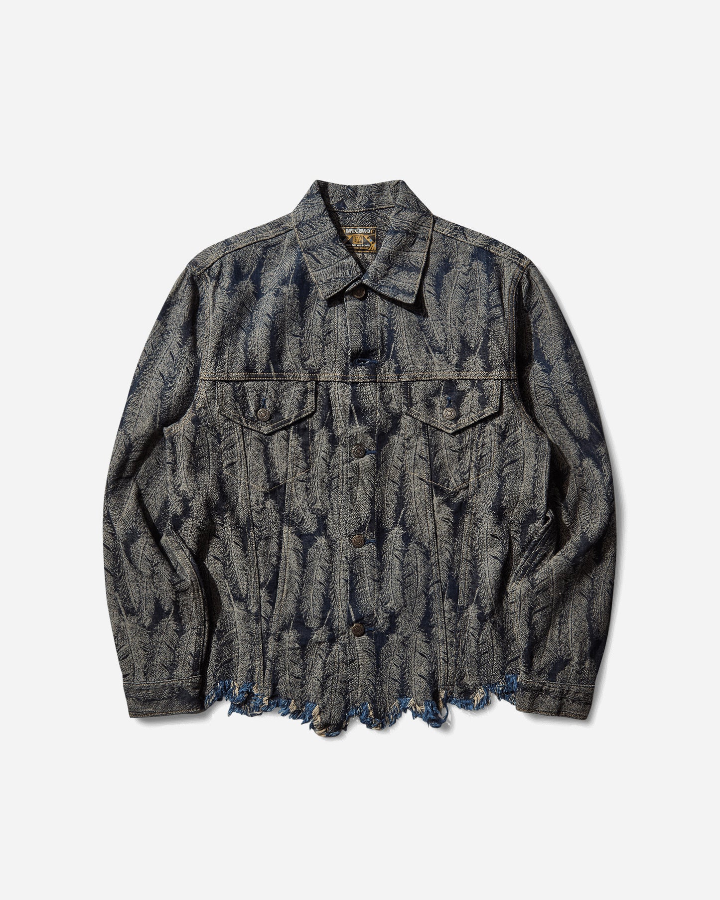 KAPITAL 12Oz Magpie Denim 3Rd Jkt Dark Coats and Jackets Denim Jackets K2403LJ018 DARK