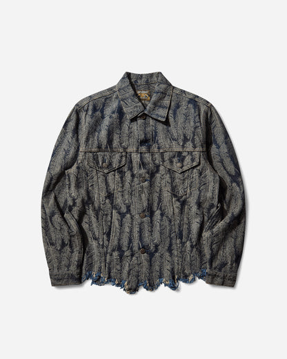 KAPITAL 12Oz Magpie Denim 3Rd Jkt Dark Coats and Jackets Denim Jackets K2403LJ018 DARK