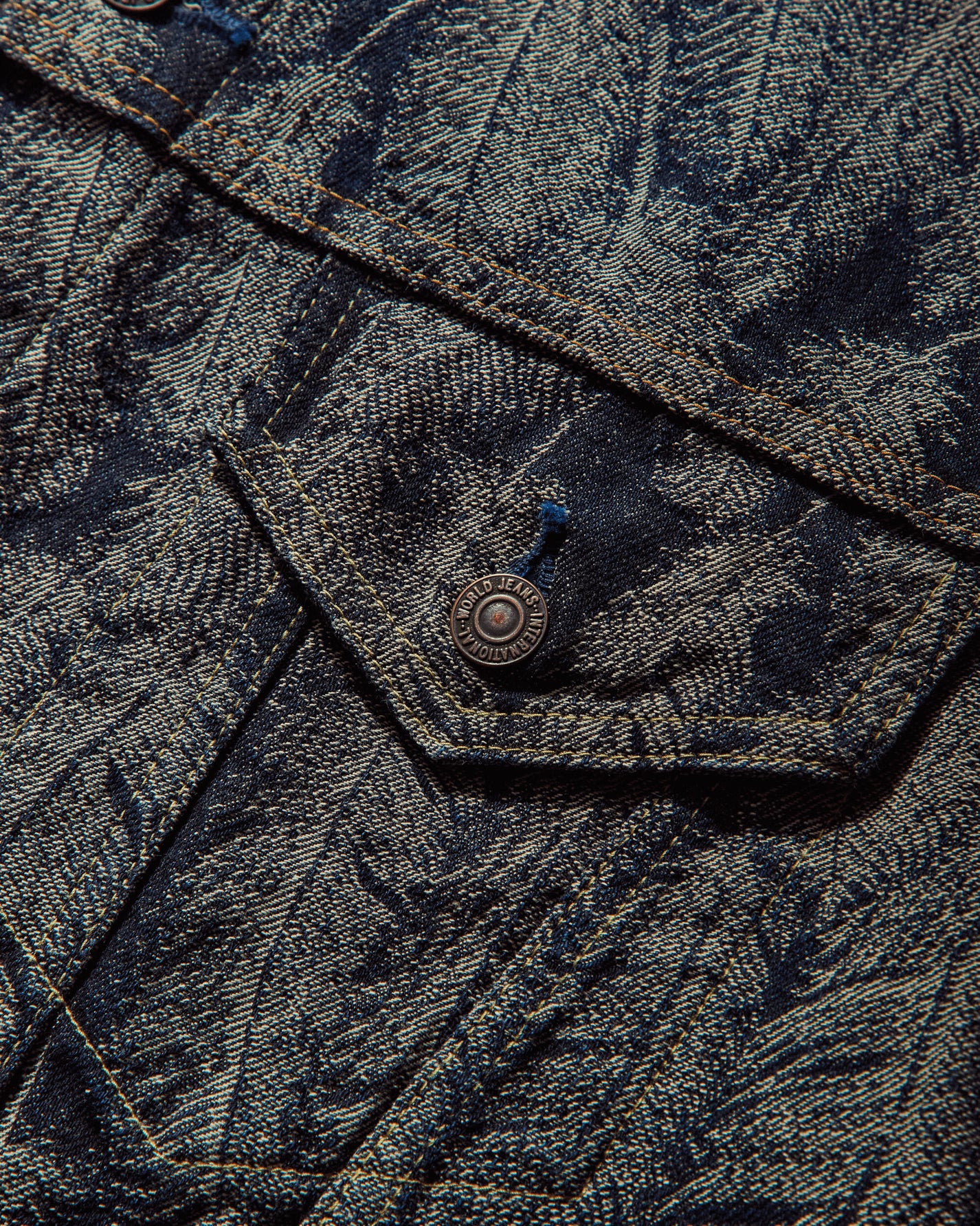 KAPITAL 12Oz Magpie Denim 3Rd Jkt Dark Coats and Jackets Denim Jackets K2403LJ018 DARK