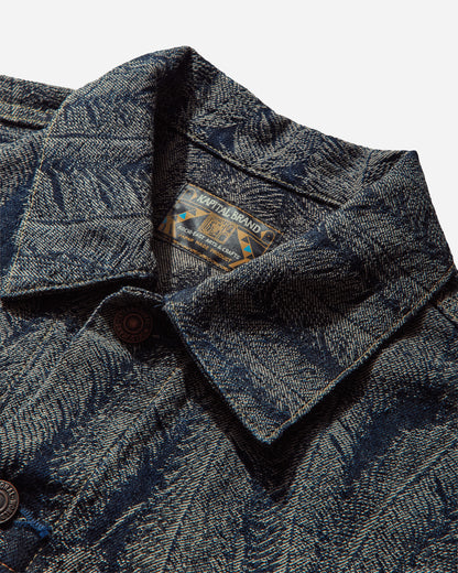 KAPITAL 12Oz Magpie Denim 3Rd Jkt Dark Coats and Jackets Denim Jackets K2403LJ018 DARK