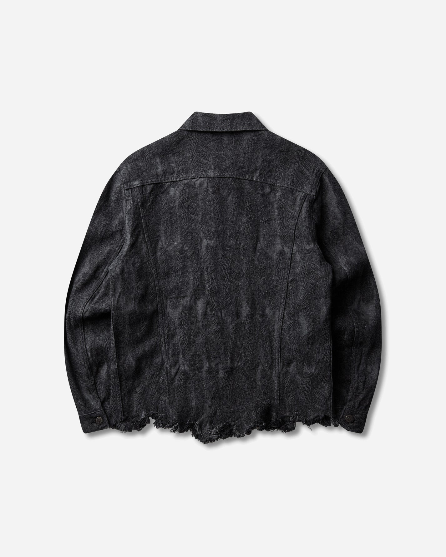 KAPITAL 12Oz Magpie Denim 3Rd Jkt Black - Black Coats and Jackets Denim Jackets K2503LJ024 BLKXBLK
