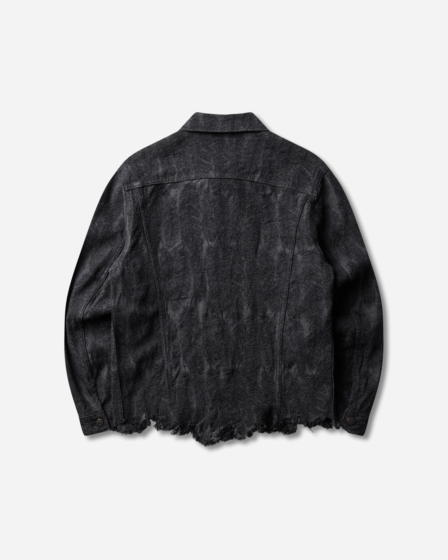 KAPITAL 12Oz Magpie Denim 3Rd Jkt Black - Black Coats and Jackets Denim Jackets K2503LJ024 BLKXBLK
