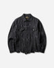 KAPITAL 12Oz Magpie Denim 3Rd Jkt Black - Black Coats and Jackets Denim Jackets K2503LJ024 BLKXBLK