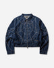 KAPITAL 13Oz Denim Std Thunderbird Blouson (Kountry Dream Catch Remake) Indigo Coats and Jackets Denim Jackets K2504LJ179 IDG