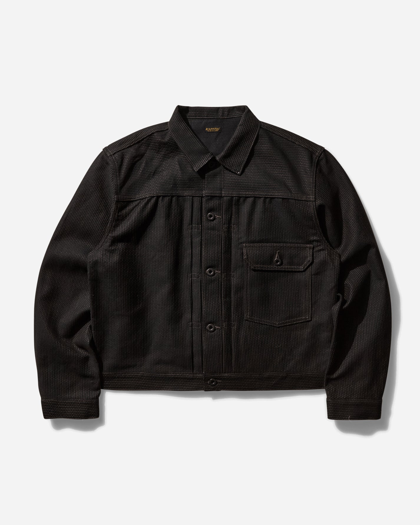 KAPITAL Century Denim No.9 1St Jkt Mud Dye Coats and Jackets Denim Jackets KAP-306A N9S