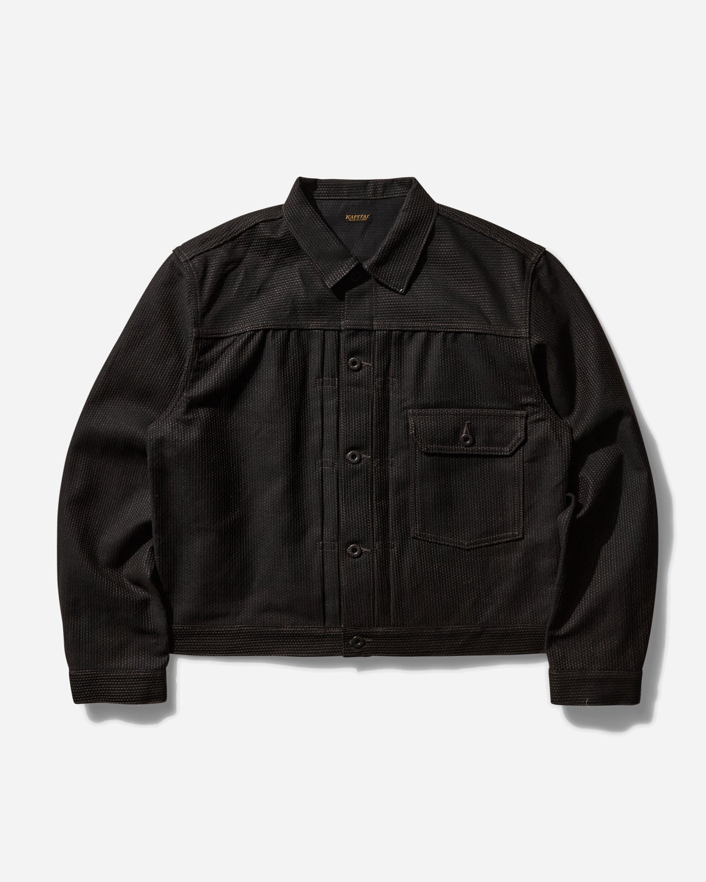 KAPITAL Century Denim No.9 1St Jkt Mud Dye Coats and Jackets Denim Jackets KAP-306A N9S