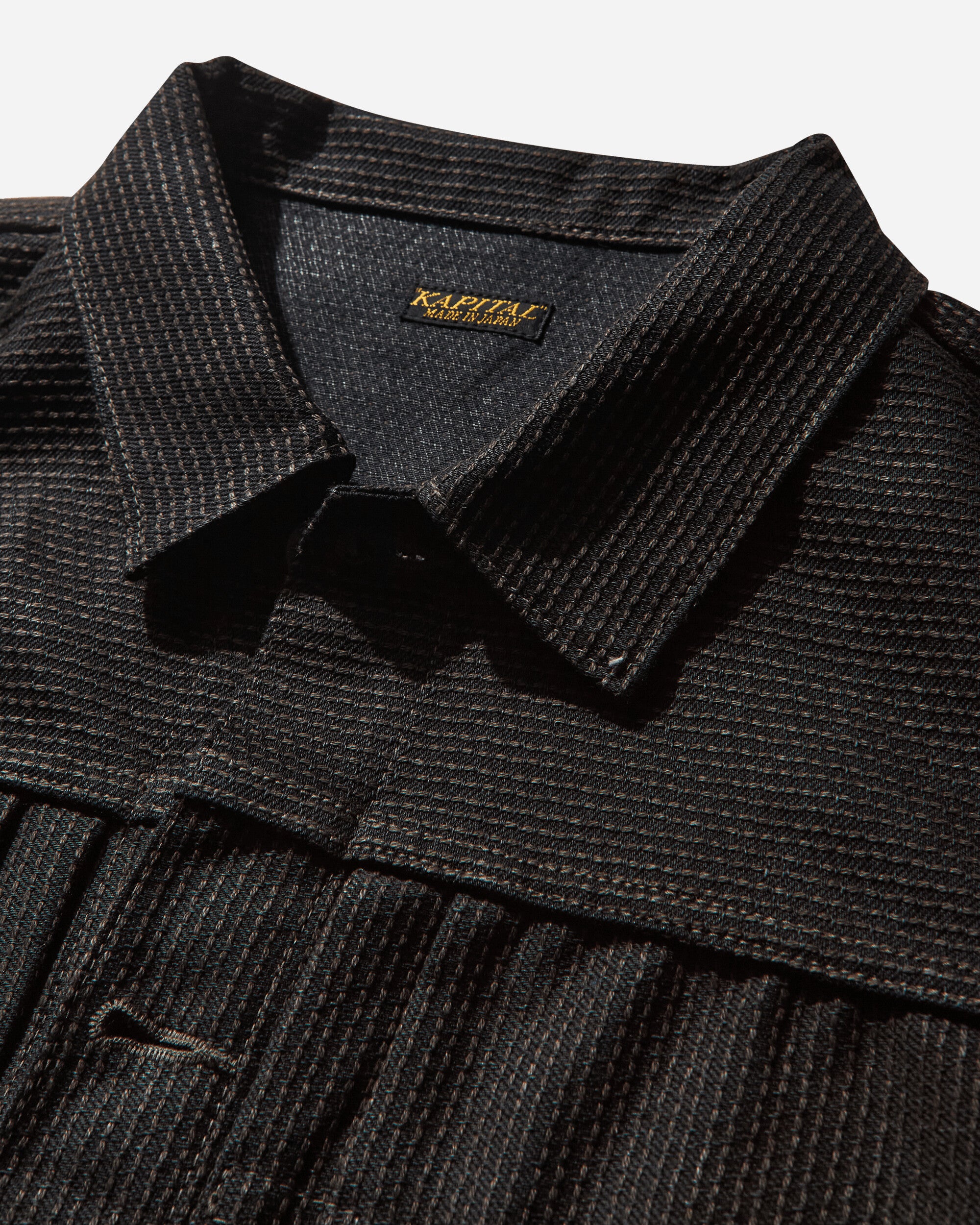 KAPITAL Century Denim No.9 1St Jkt Mud Dye Coats and Jackets Denim Jackets KAP-306A N9S