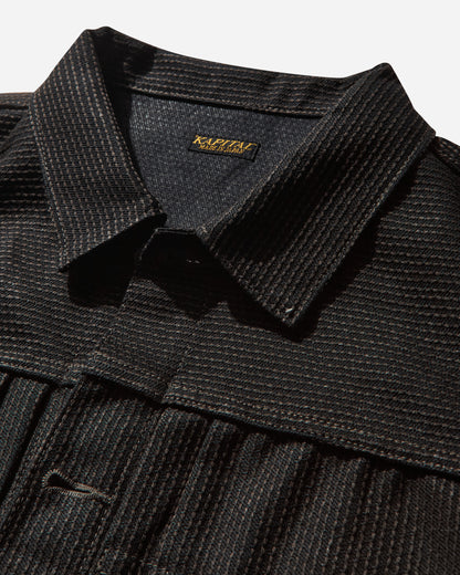 KAPITAL Century Denim No.9 1St Jkt Mud Dye Coats and Jackets Denim Jackets KAP-306A N9S