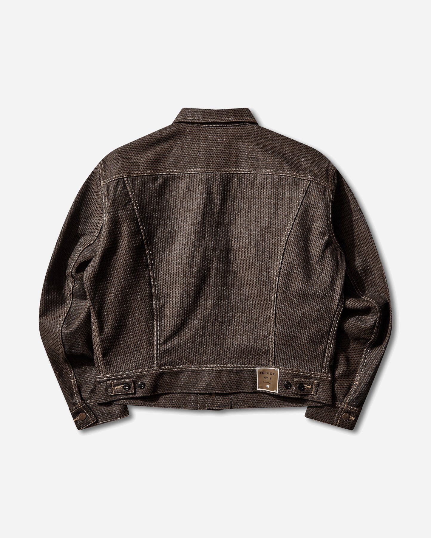 KAPITAL Century Denim Westerner Regular Jacket Kakishibu Dye Coats and Jackets Denim Jackets KAP-74B N5S