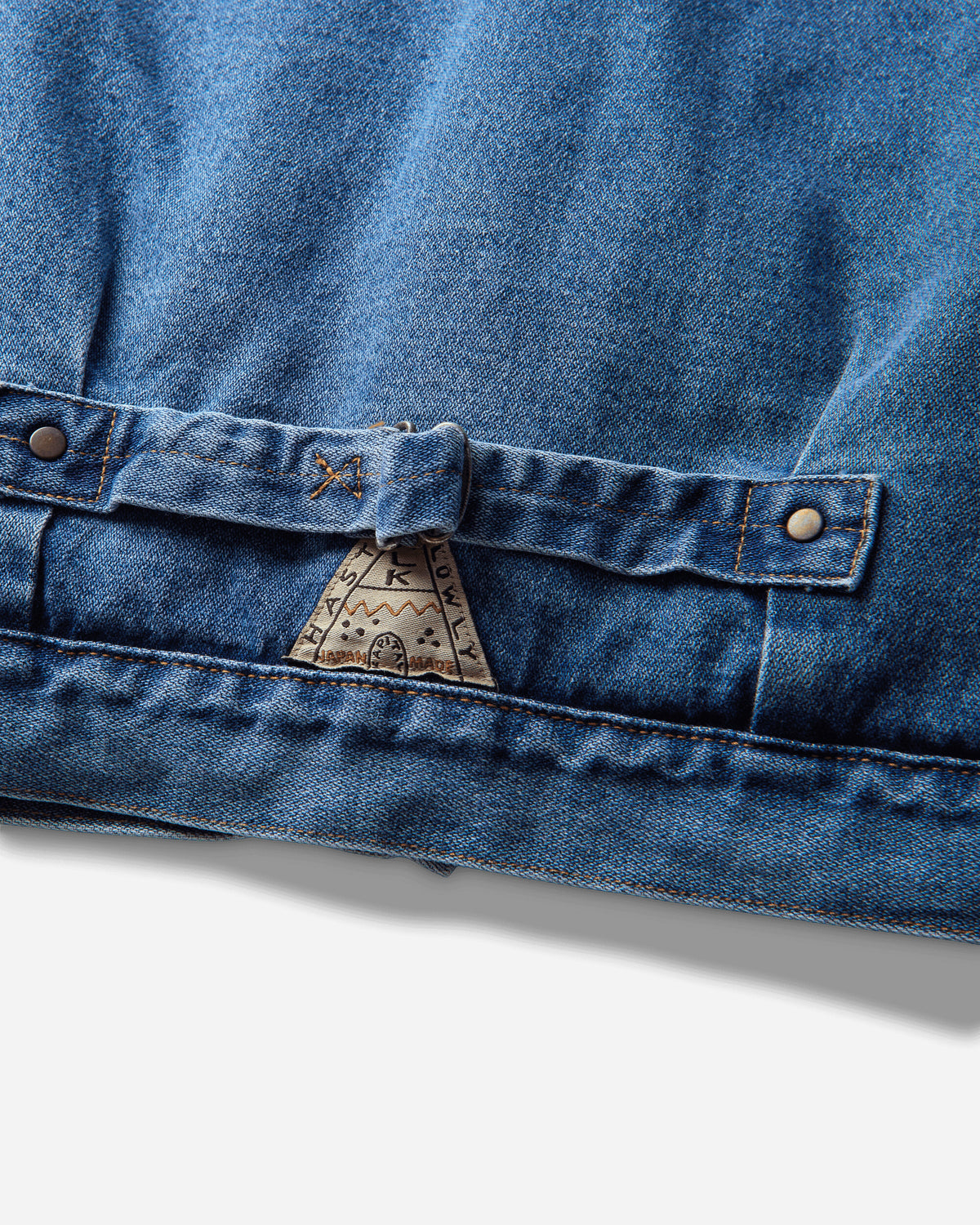 KAPITAL Oz Broken Denim Boa Fleece Thunderbird Jkt Pro Coats and Jackets Denim Jackets K2511LJ170 PRO