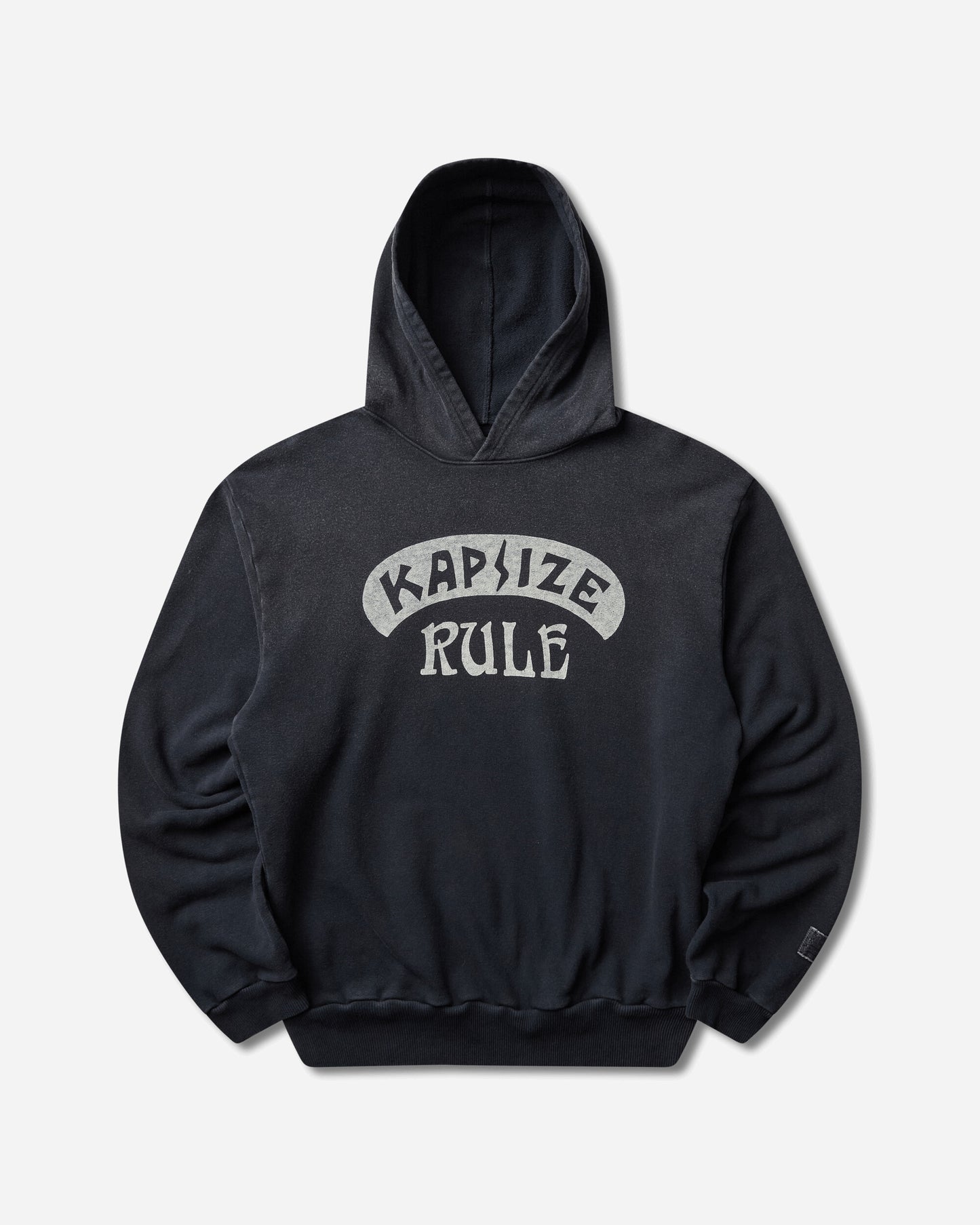 KAPITAL Swt Knit Hoodie (Kapsize Rule) Black Sweatshirts Hoodies K2511LC161 BLACK