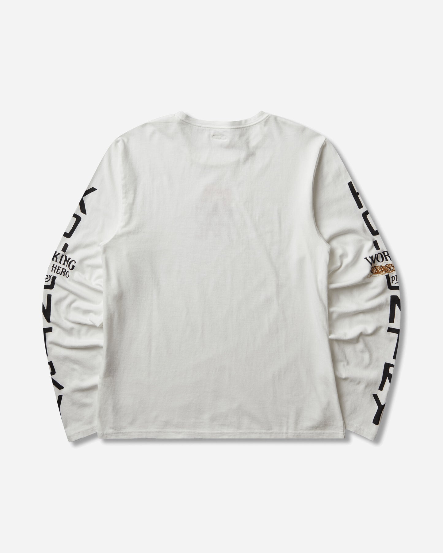 KAPITAL 20/-Jersey Crew Long Sleeve T (Peckish Kap) Pink T-Shirts Longsleeve K2503LC064 PINK