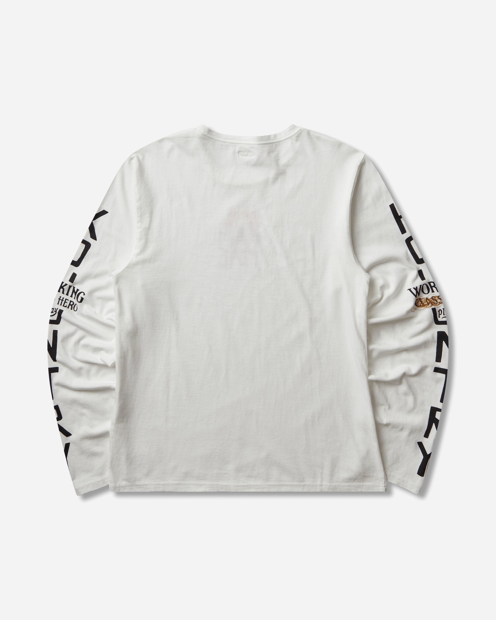 KAPITAL 20/-Jersey Crew Long Sleeve T (Peckish Kap) Pink T-Shirts Longsleeve K2503LC064 PINK