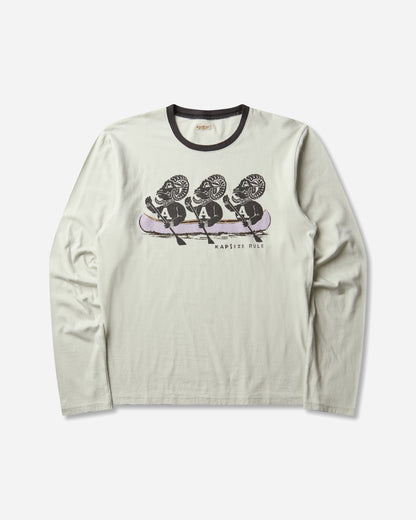 KAPITAL 20/-Jersey Long Sleeve T ("A" Sheep) Gray T-Shirts Longsleeve K2509LC034 GRAY