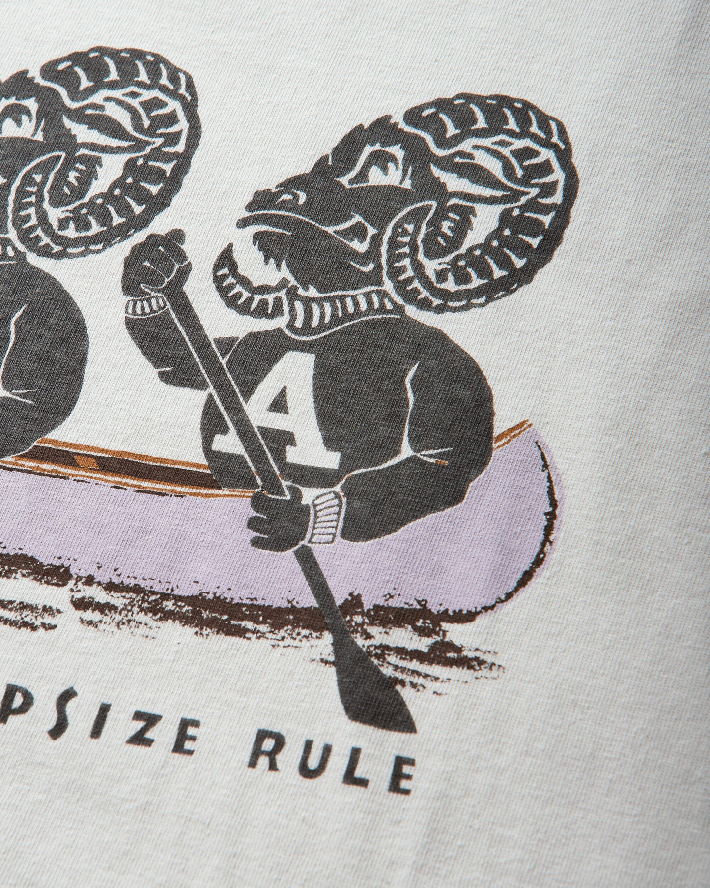 KAPITAL 20/-Jersey Long Sleeve T ("A" Sheep) Gray T-Shirts Longsleeve K2509LC034 GRAY