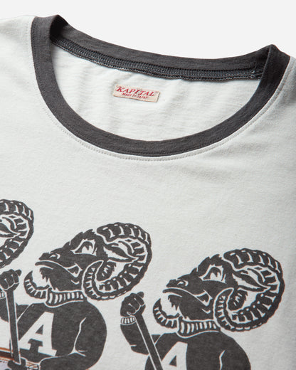 KAPITAL 20/-Jersey Long Sleeve T ("A" Sheep) Gray T-Shirts Longsleeve K2509LC034 GRAY