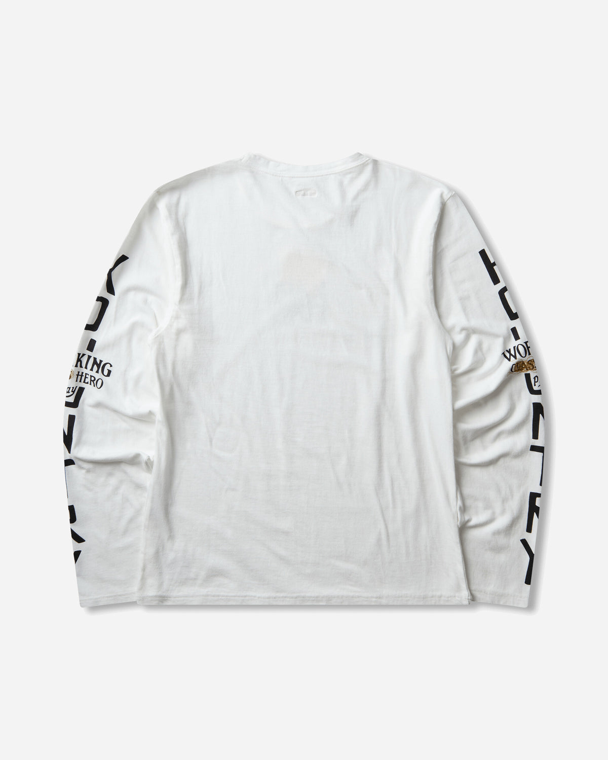 KAPITAL 20 Jersey Crew Longsleeve T Peckish Kap Yellow T-Shirts Longsleeve K2503SC064 YELLOW