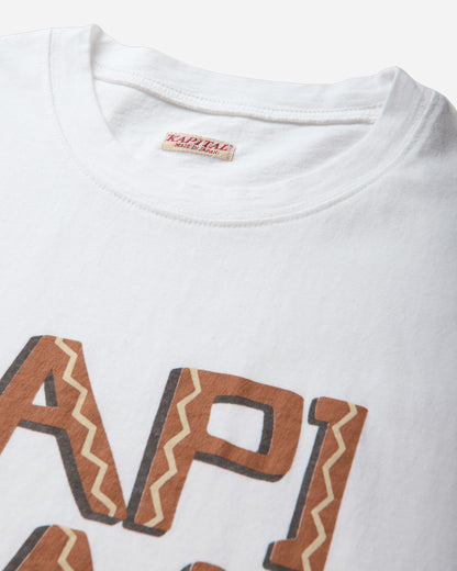 KAPITAL 20/-Jersey Crew T (Canoe Kapital) Brick T-Shirts Shortsleeve K2508SC005 BRICK